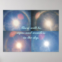 BIBLICAL PROPHECY, SIGNS UND WONDERS-Plakat