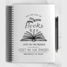 Bibliophile at Heart - Minimalistisch Book Lover D
