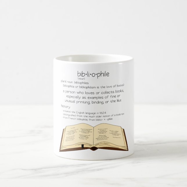 Bibliophile Kaffeetasse (Mittel)