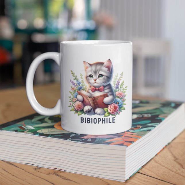 Bibliophile Niedlich Car Reading Kaffeetasse (Von Creator hochgeladen)