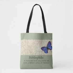 Bibliophile-Schmetterling-Hoch