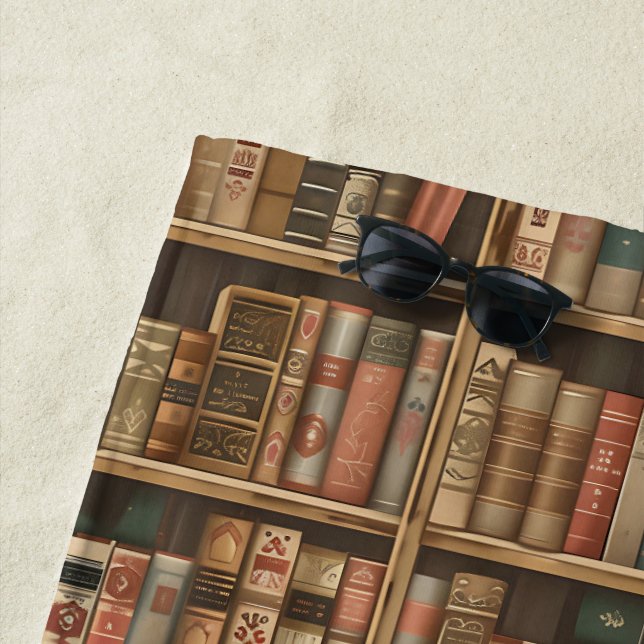 Bibliophile Strandtuch (Beispiel)