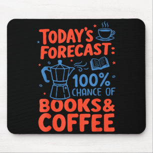 Bibliophiler Kaffeeliebhaber Retro-Moka-Kanne Roma Mousepad