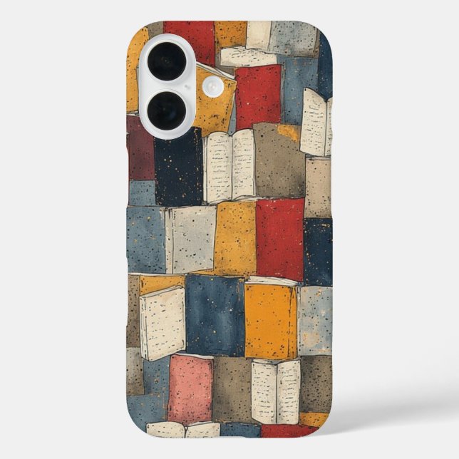 Bibliophile's Stacks Case-Mate iPhone Hülle (Rückseite)
