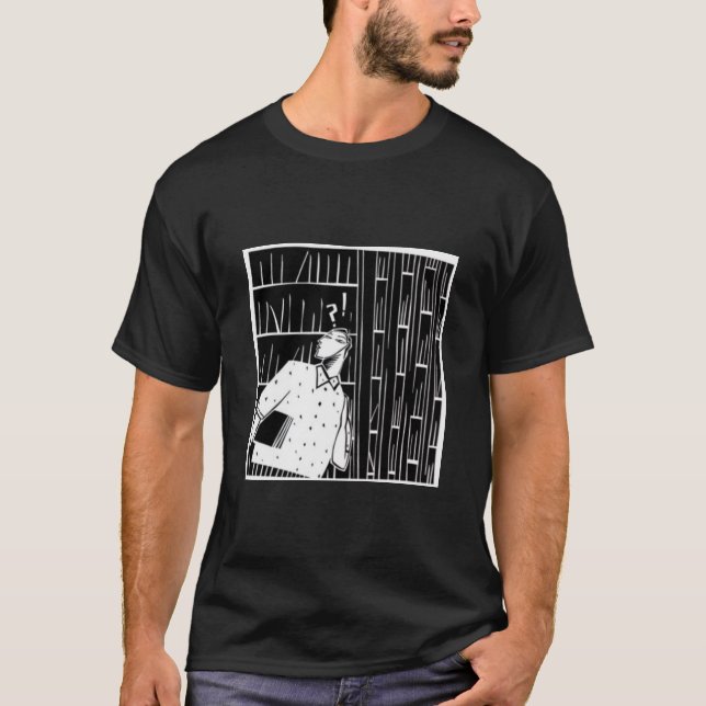 Bibliothek 1 T-Shirt (Vorderseite)