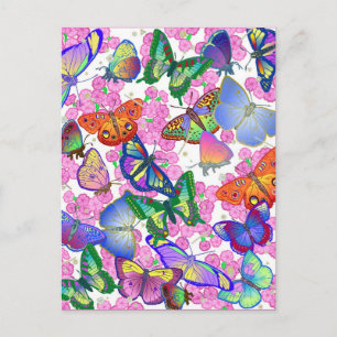 Bibliothek 7 postkarte