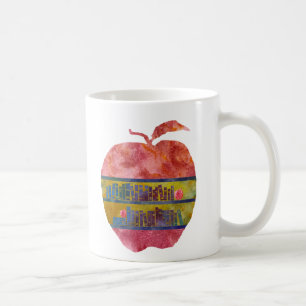 Bibliothek Apple Tasse