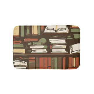 Bibliothek Badematte