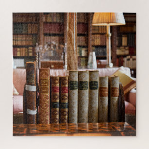 Bibliothek Bookworm auf Schloss Hever - 20x20 - 67 Puzzle