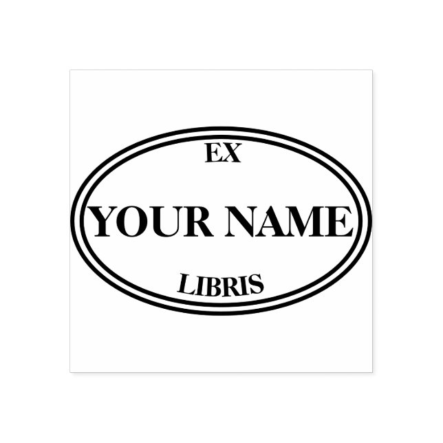 Bibliothek Briefmarke Stil ex libris Buchplatte Gummistempel (Prägung)