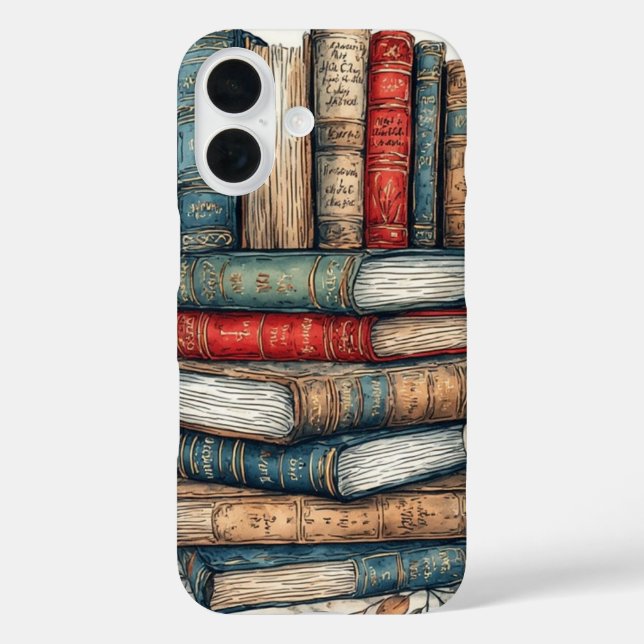 Bibliothek Case-Mate iPhone Hülle (Rückseite)