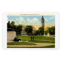 Bibliothek, Cornell, Ithaca NY 1926 Vintage Postka