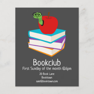 Bibliothek der Gruppe "Bookclub" Flyer