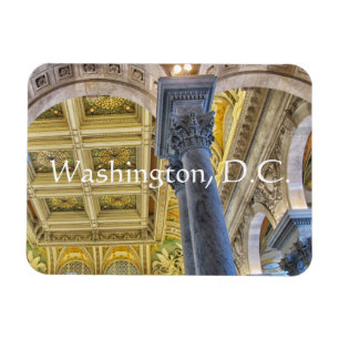 Bibliothek des Kongresses Decke. Washington, D.C. Magnet