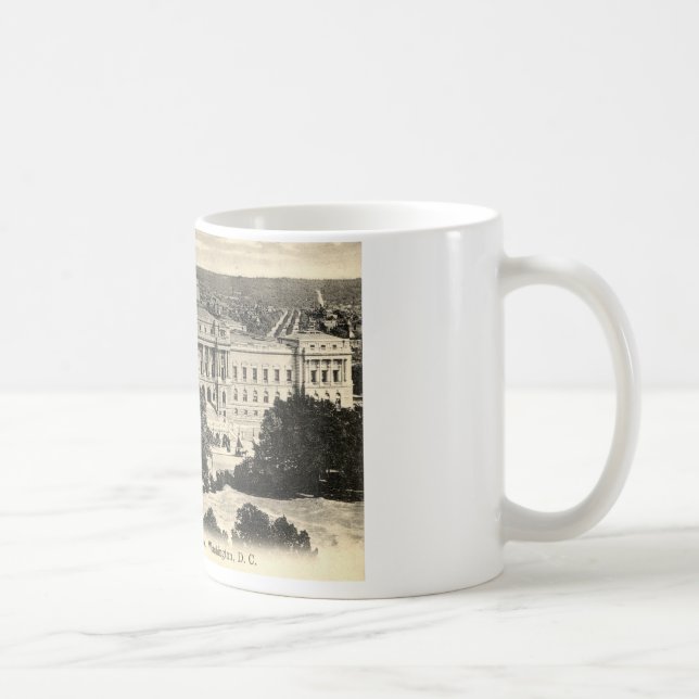 Bibliothek des Kongresses, Washington DC, 1912 Tasse (Rechts)