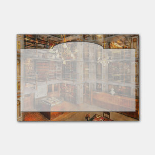 Bibliothek - ein literarischer Klassiker 1905 Post-it Klebezettel