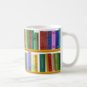 Bibliothek für Genie. Bücher für kluge Studenten Kaffeetasse