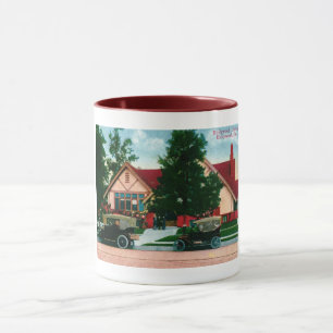 Bibliothek, Hollywood, CA Vintage Tasse
