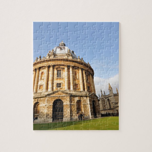 Bibliothek in Oxford, England Puzzle (Vertikal)