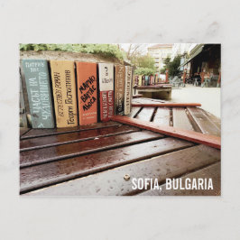 Bibliothek in Sofia, Bulgarien Postkarte