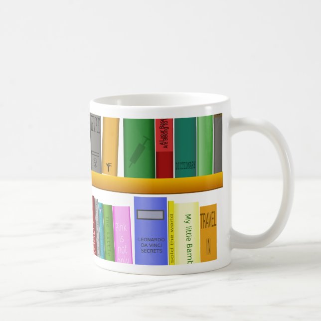 Bibliothek Kaffeetasse (Rechts)