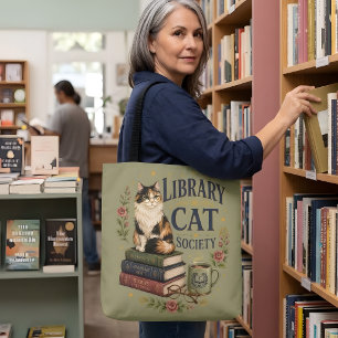 Bibliothek Katzen Gesellschaft Buchliebende Dreifa