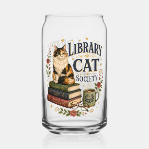 Bibliothek Katzen Gesellschaft Buchliebende Dreifa Dosenglas