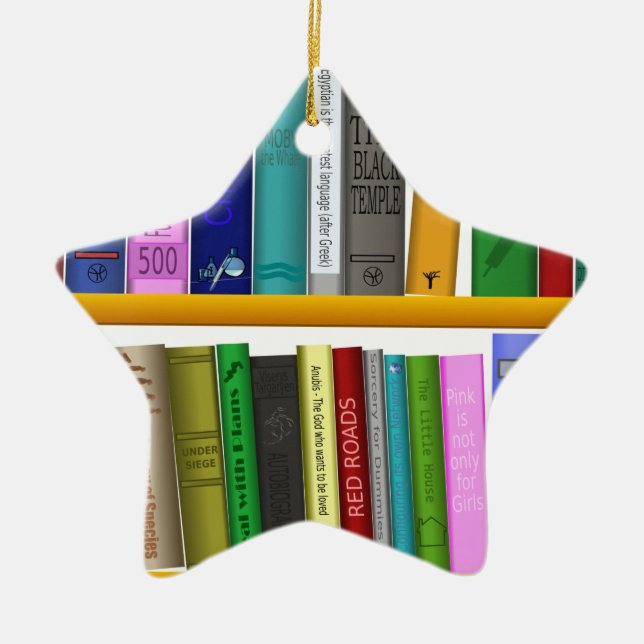 Bibliothek Keramikornament (Vorne)