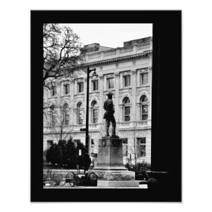 Bibliothek Milwaukee Fotodruck
