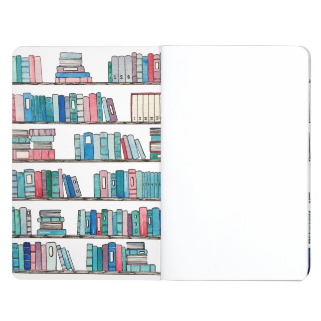 Bibliothek Mini-Zeitschrift Taschennotizbuch (Innenseite Vorne)