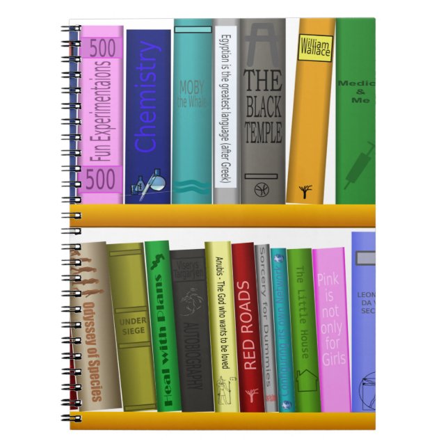 Bibliothek Notizblock (Vorderseite)