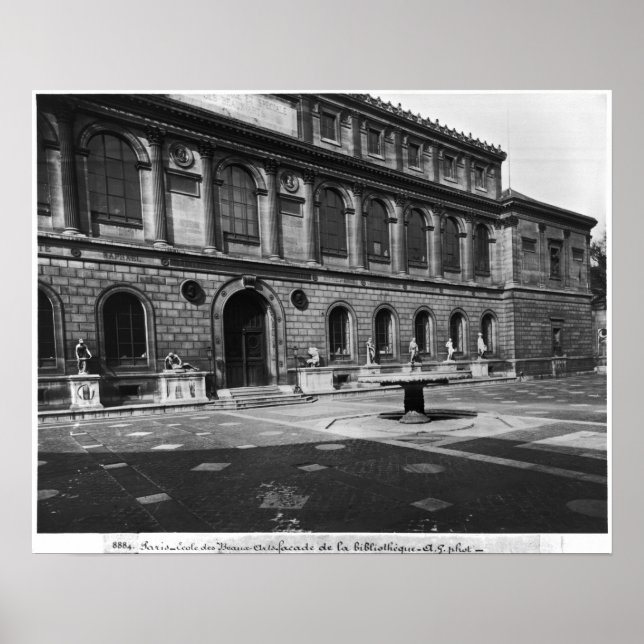 Bibliothek Poster (Vorne)