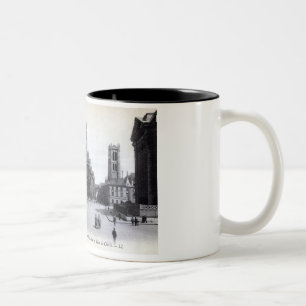Bibliothek Saint-Genevieve, Paris Frankreich 1905 Zweifarbige Tasse
