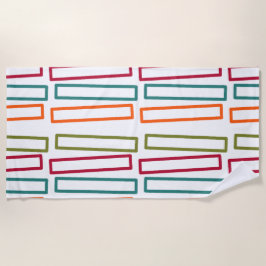 Bibliothek Strandtuch