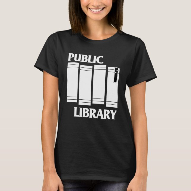 Bibliothek T-Shirt (Vorderseite)