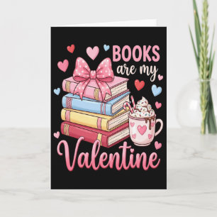 Bibliothekar Bücher sind mein Valentinstag-Lehrer  Karte