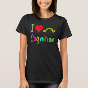 Bibliothekar Lehrer Ich Liebe Erkenntnis Hungrige  T-Shirt
