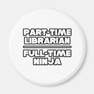 Bibliothekar...Ninja Magnet