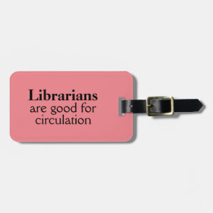 Bibliothekar-Tasche Gepäckanhänger