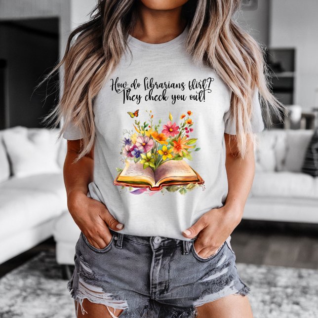 Bibliothekar und Bücher T-Shirt (Funny Librarian Book Joke t-shirt. )