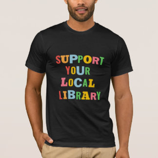Bibliothekar- und Buchlüfter der Nationalbibliothe T-Shirt