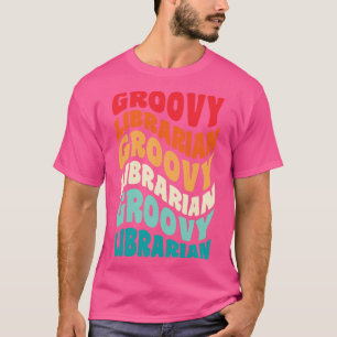 Bibliothekar Vintage Retro 60er 70er 80er Vibes T-Shirt