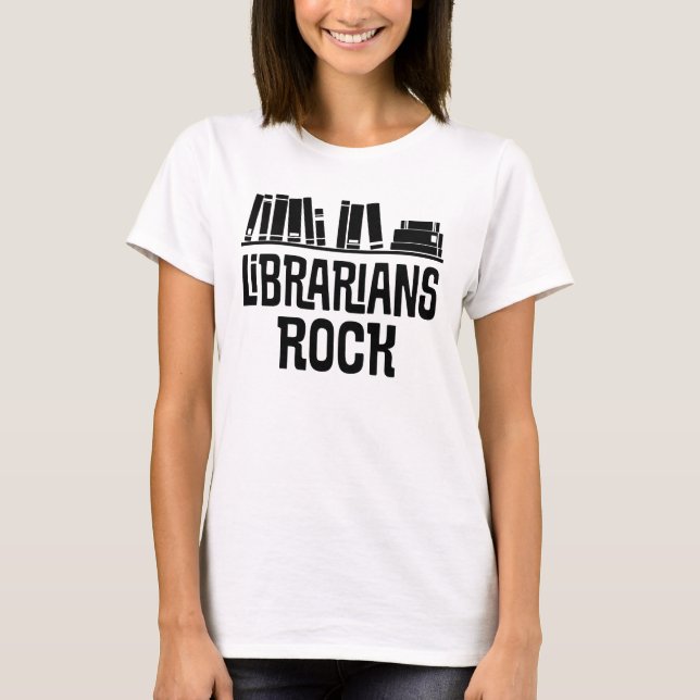 Bibliothekar-Zitat-Damen-T-Shirt T-Shirt (Vorderseite)