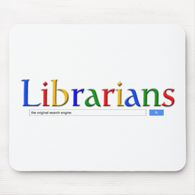 Bibliothekare die ursprüngliche Suchmaschine Mousepad (Vorne)
