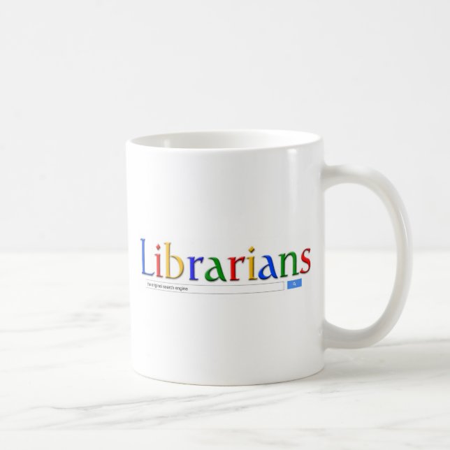 Bibliothekare die ursprüngliche Suchmaschine Tasse (Rechts)