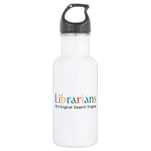 Bibliothekare die ursprüngliche Suchmaschine Trinkflasche
