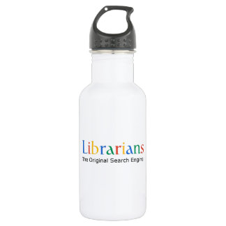 Bibliothekare die ursprüngliche Suchmaschine Trinkflasche