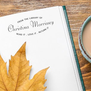 Bibliothekare lesen es Liebe Es gibt es Personalis Permastempel