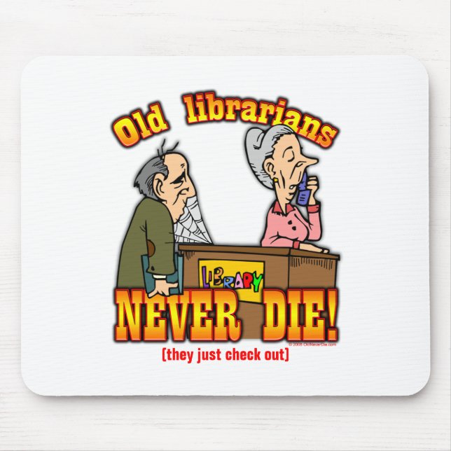Bibliothekare Mousepad (Vorne)