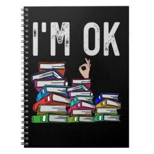 Bibliothekarischer Buchleser Funny Book Lover Notizblock